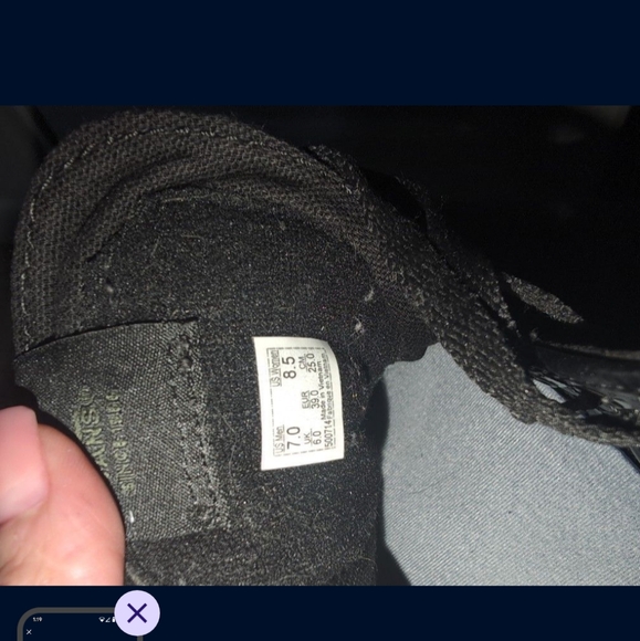 Vans Camo And Black - Picture 3 of 3